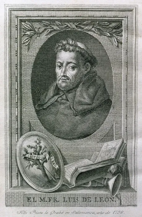 Framed Print : Fray Luis de Leon (1528-1591). Spanish writer Framed Print : Fray Luis de Leon (1528-1591). Spanish writer