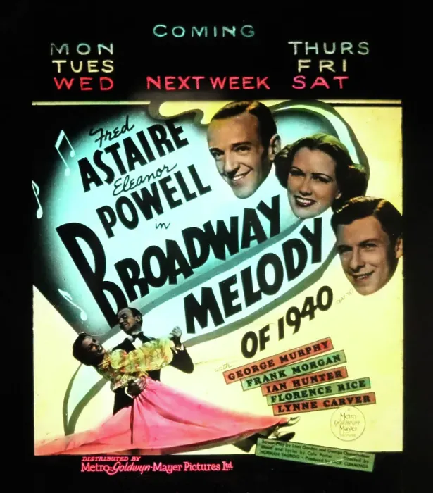 Framed Print : Fred Astaire Eleanor Powell Broadway Melody movie advert Framed Print : Fred Astaire Eleanor Powell Broadway Melody movie advert