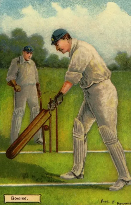 Framed Print : Fred Howard. Cricket 3 Framed Print : Fred Howard. Cricket 3