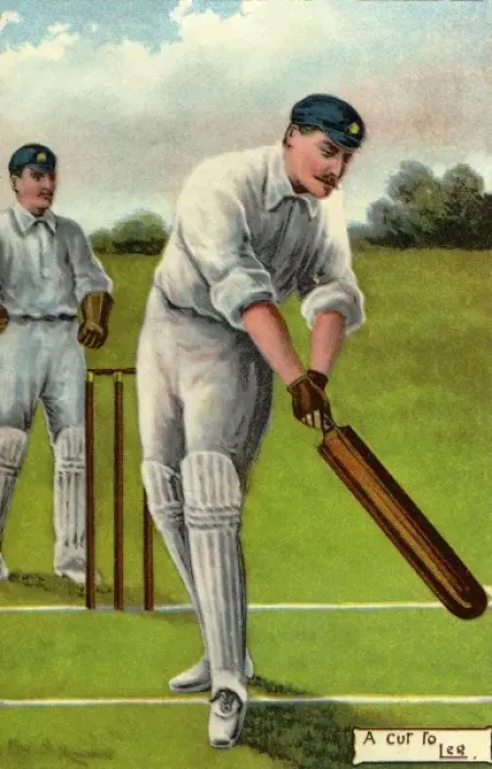 Framed Print : Fred Howard. Cricket 4 Framed Print : Fred Howard. Cricket 4