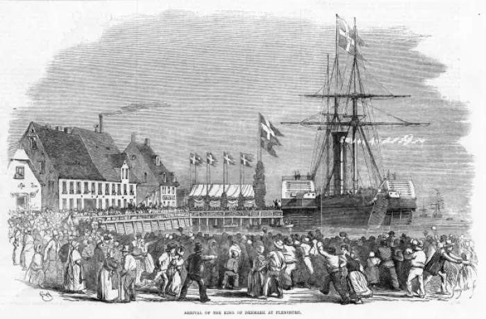 Framed Print : Fred VII at Flensburg Framed Print : Fred VII at Flensburg