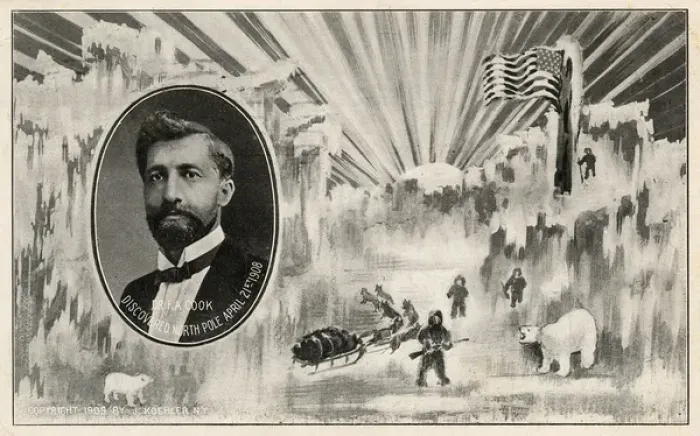 Framed Print : Frederick Albert Cook - American Polar Explorer Framed Print : Frederick Albert Cook - American Polar Explorer