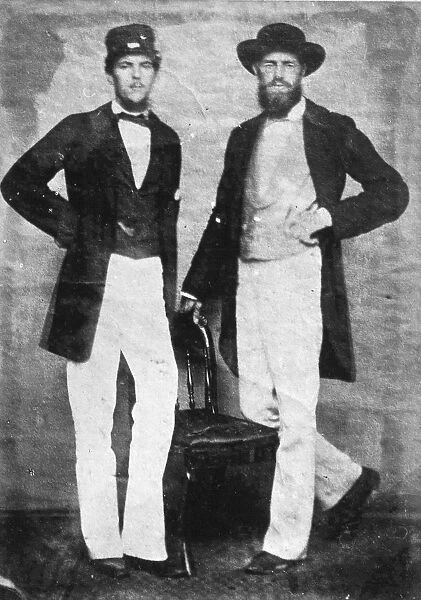 Frederick F. Geach and Alfred Russel Wallace (right)