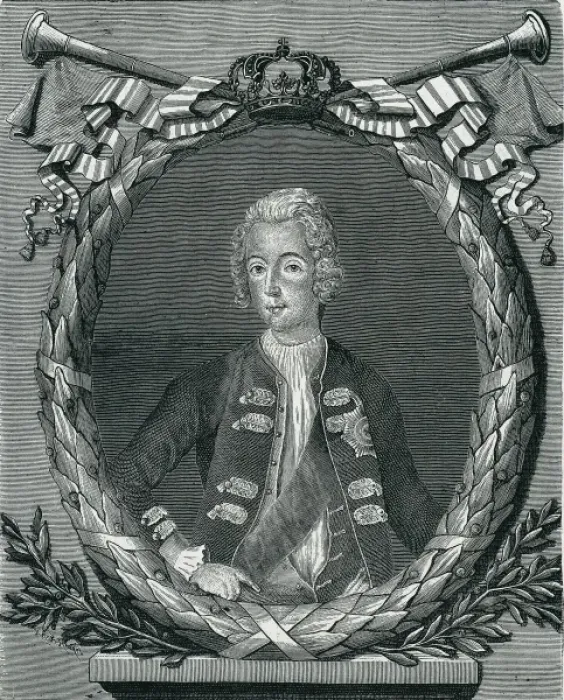 Framed Print : FREDERICK II the Geat (1712-1786). King of Framed Print : FREDERICK II the Geat (1712-1786). King of