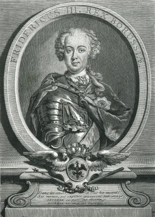 Framed Print : FREDERICK II the Geat (1712-1786). King of Framed Print : FREDERICK II the Geat (1712-1786). King of