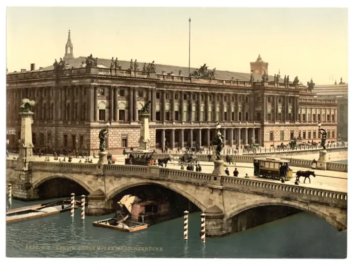 Framed Print : Fredericks Bridge and the Bourse, Berlin, Germany Framed Print : Fredericks Bridge and the Bourse, Berlin, Germany