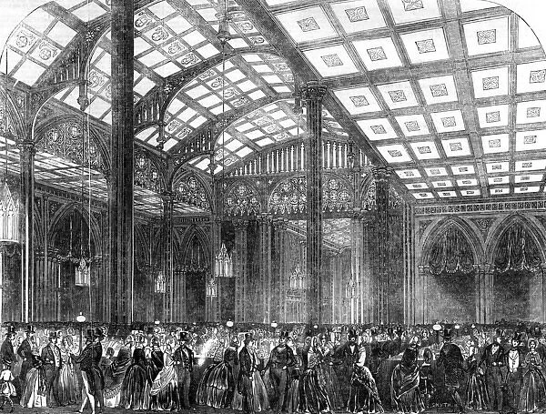 Free-trade bazaar in Covent Garden Theatre, 1845