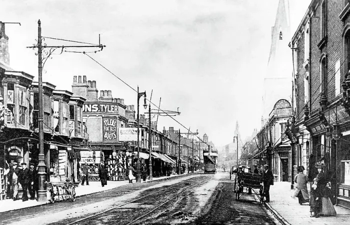 Framed Print : Freeman Street, Grimsby Framed Print : Freeman Street, Grimsby