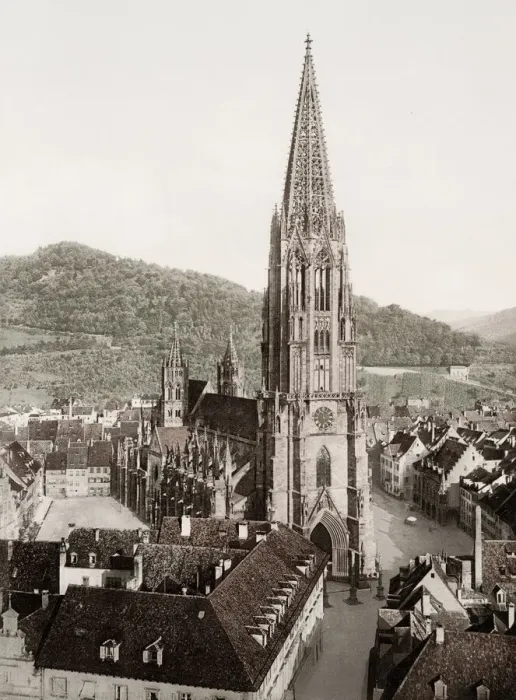 Framed Print : Freiburg Cathedral, Germany Framed Print : Freiburg Cathedral, Germany