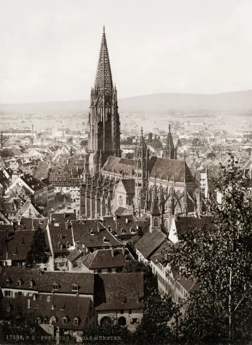 Framed Print : Freiburg Cathedral, Germany Framed Print : Freiburg Cathedral, Germany