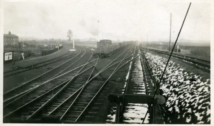 Framed Print : Freight Train, Rillington, Yorkshire Framed Print : Freight Train, Rillington, Yorkshire