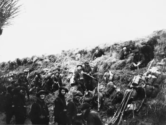 Framed Print : French Front 1915 Framed Print : French Front 1915