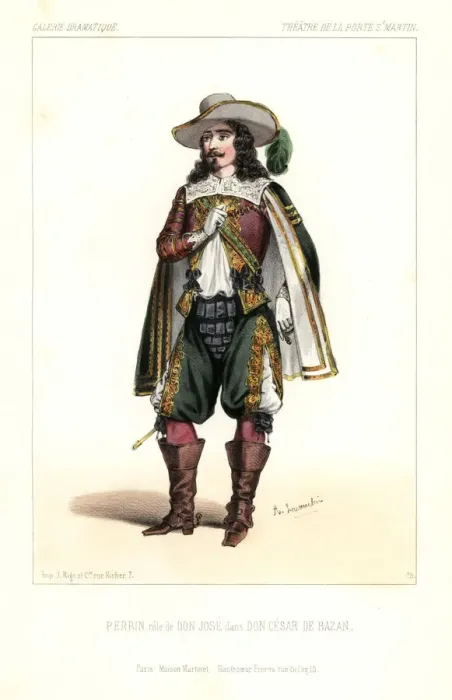 Framed Print : French actor Perrin as Don Jose in Don Cesar de Bazan, 1844 Framed Print : French actor Perrin as Don Jose in Don Cesar de Bazan, 1844
