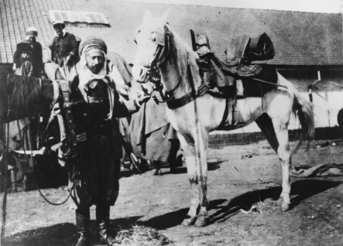Framed Print : French Algerian trooper WWI Framed Print : French Algerian trooper WWI