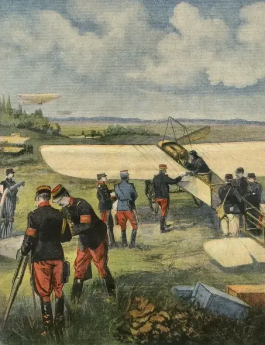 Framed Print : French Army Aircraft Framed Print : French Army Aircraft