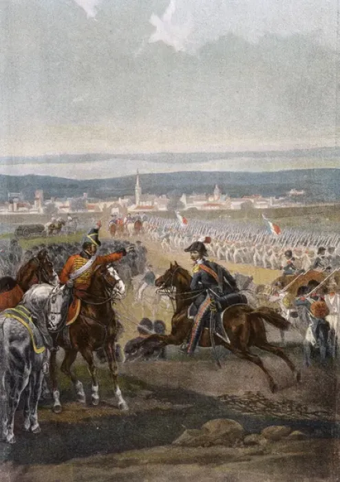 Framed Print : French army recaptures Longwy Framed Print : French army recaptures Longwy