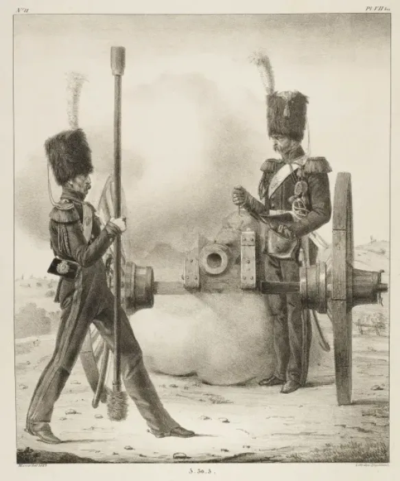 Framed Print : French Artillery - 11 Framed Print : French Artillery - 11