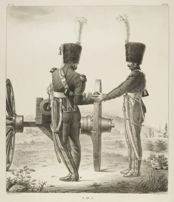 Framed Print : French Artillery - 14 Framed Print : French Artillery - 14
