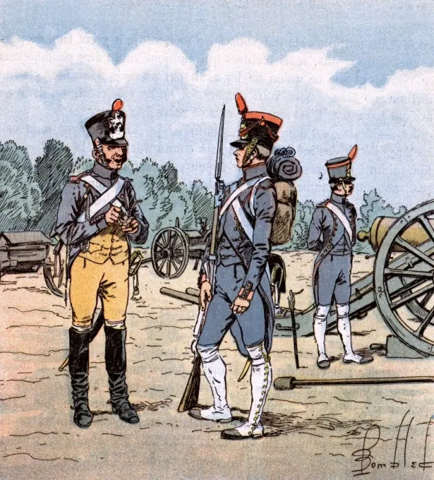 Framed Print : French artillery Framed Print : French artillery