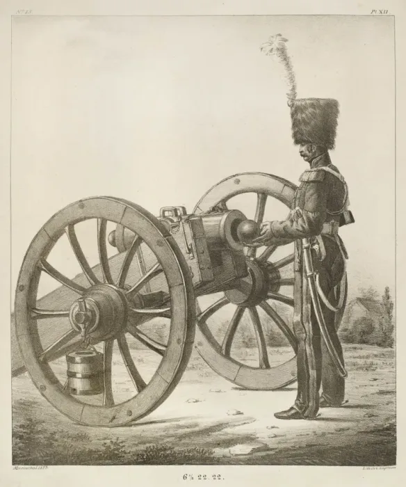 Framed Print : French Artillery - 15 Framed Print : French Artillery - 15