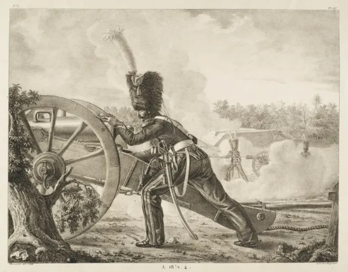 Framed Print : French Artillery - 2 Framed Print : French Artillery - 2