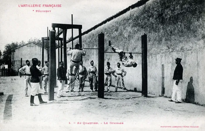 Framed Print : French Artillery Regiment in Training Framed Print : French Artillery Regiment in Training