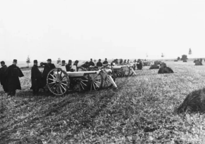 Framed Print : French artillery WWI Framed Print : French artillery WWI