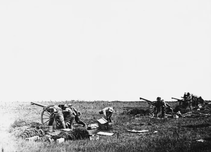 Framed Print : French Artillery WWI Framed Print : French Artillery WWI