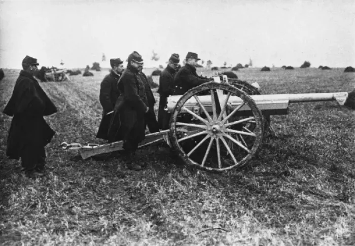 Framed Print : French artillery WWI Framed Print : French artillery WWI