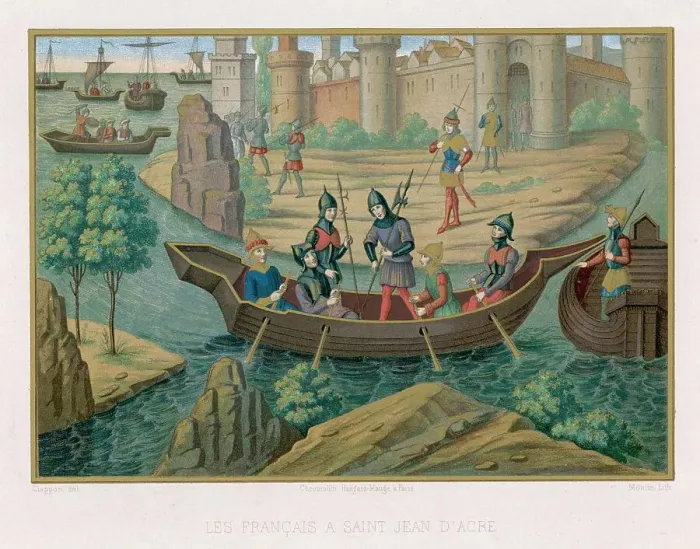 Framed Print : FRENCH ATTACK ACRE 1162 Framed Print : FRENCH ATTACK ACRE 1162