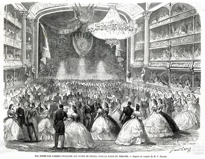 Framed Print : French give a Ball Framed Print : French give a Ball