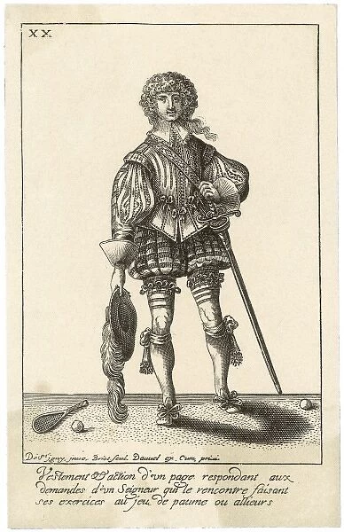 French Ball-Boy  /  1629