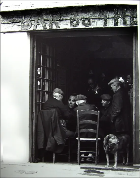 Framed Print : French bar Framed Print : French bar