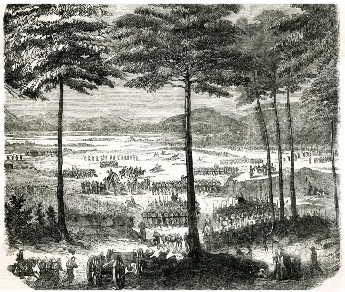 Framed Print : French at the Battle of Atlixco Framed Print : French at the Battle of Atlixco