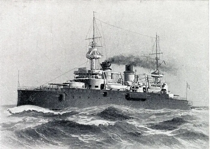 Framed Print : French battleship, Gaulois Framed Print : French battleship, Gaulois