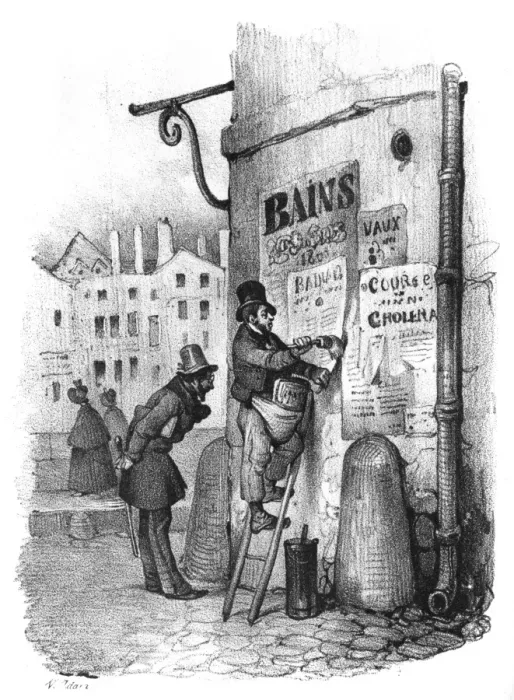 Framed Print : French Bill-Poster Framed Print : French Bill-Poster
