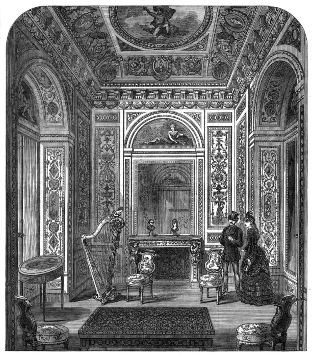 Framed Print : French Boudoir Framed Print : French Boudoir