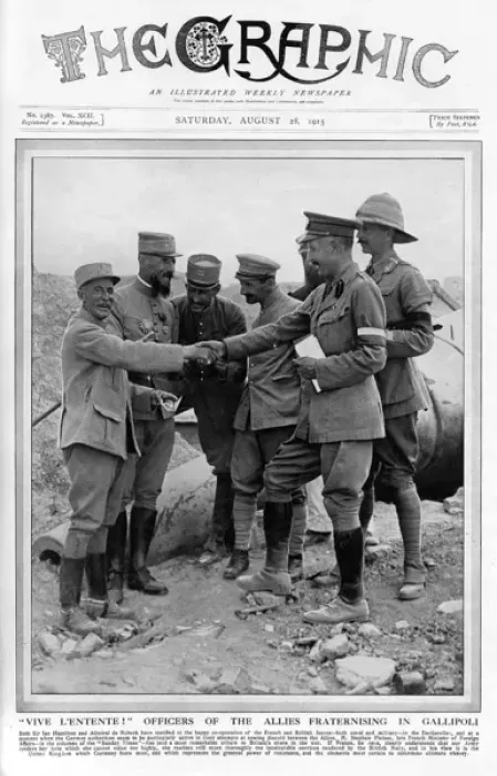 Framed Print : French and British forces in the Dardanelles during WWI Framed Print : French and British forces in the Dardanelles during WWI