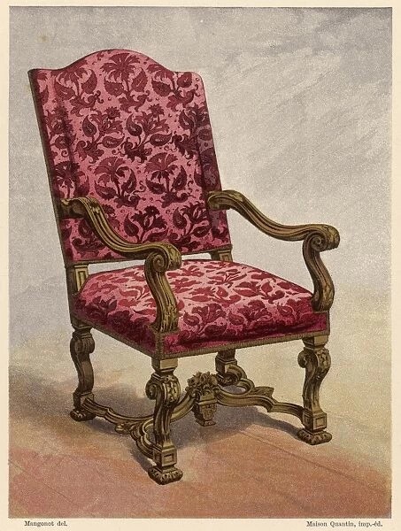 French C17 Armchair