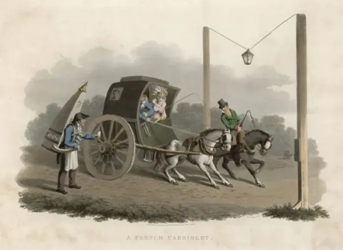 Framed Print : French Cabriolet Framed Print : French Cabriolet