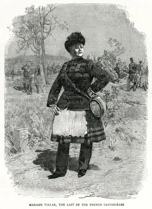 Framed Print : A French cantiniere 1890 Framed Print : A French cantiniere 1890