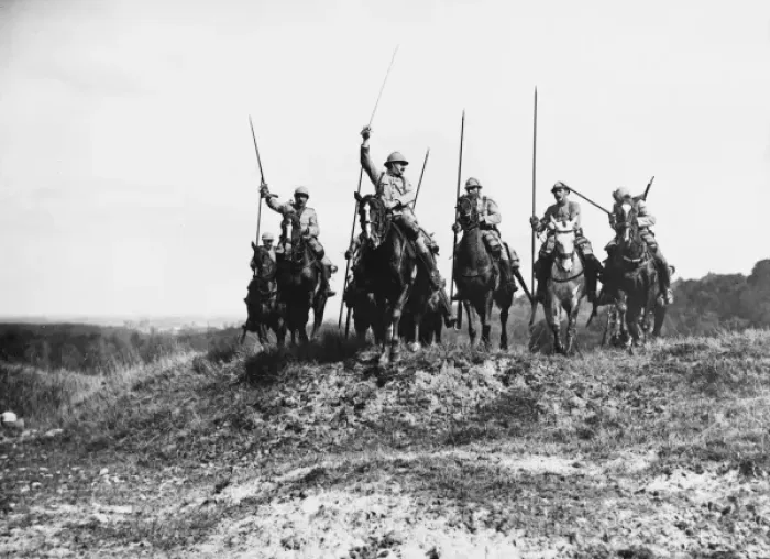 Framed Print : French cavalry 1916 Framed Print : French cavalry 1916