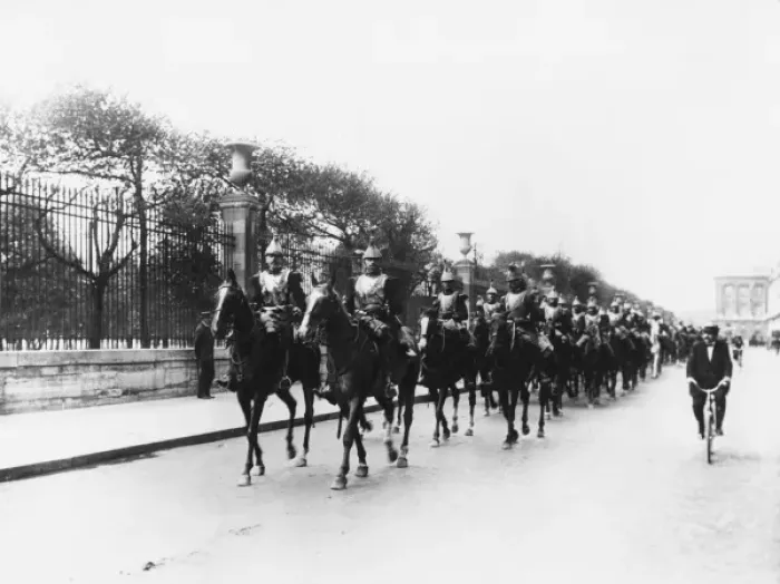 Framed Print : French cavalry WWI Framed Print : French cavalry WWI