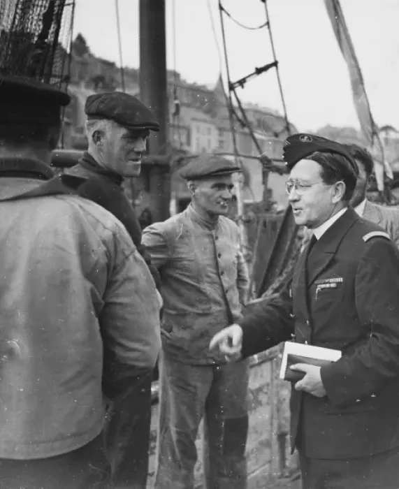 Framed Print : French chaplain WWII Framed Print : French chaplain WWII