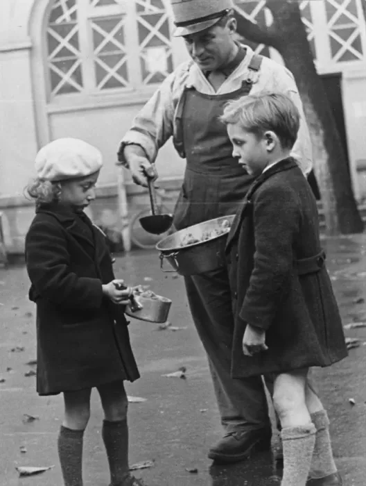 Framed Print : French civilians WWII Framed Print : French civilians WWII