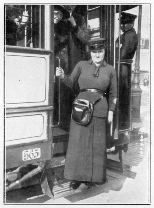 Framed Print : French Conductress Framed Print : French Conductress
