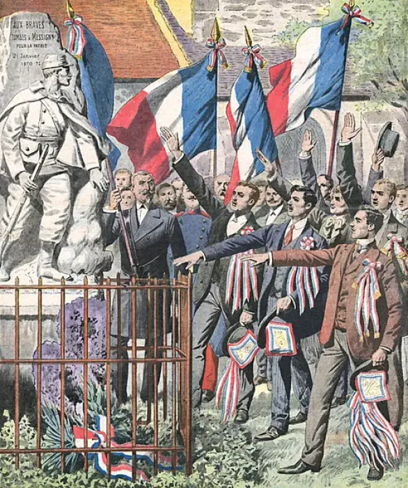 Framed Print : French Conscripts 1911 Framed Print : French Conscripts 1911