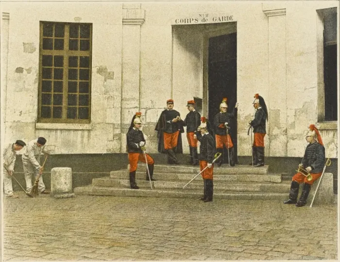 Framed Print : French Corps De Garde Framed Print : French Corps De Garde