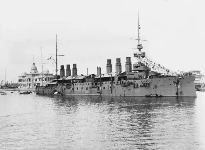 Framed Print : French Cruiser WWI Framed Print : French Cruiser WWI
