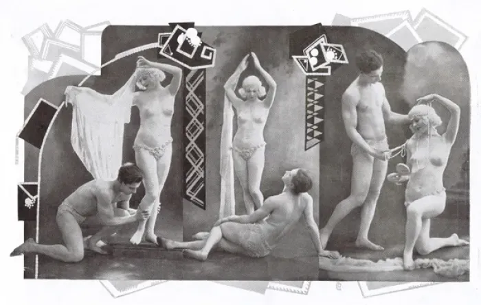 Framed Print : The French dancers Roseray and Capella, 1927 Framed Print : The French dancers Roseray and Capella, 1927